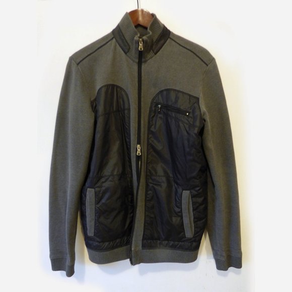 Hugo Boss Other - **SOLD** HUGO BOSS - Hybrid full zip cardigan - Sz L (fits M)